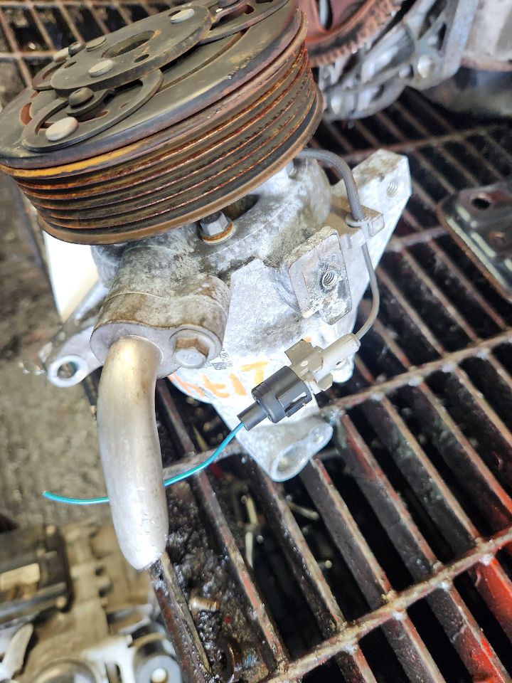 2018 SUBARU WRX 2.0L 4cyl Turbo Gasoline AC COMPRESSOR - 249467 — photo 8