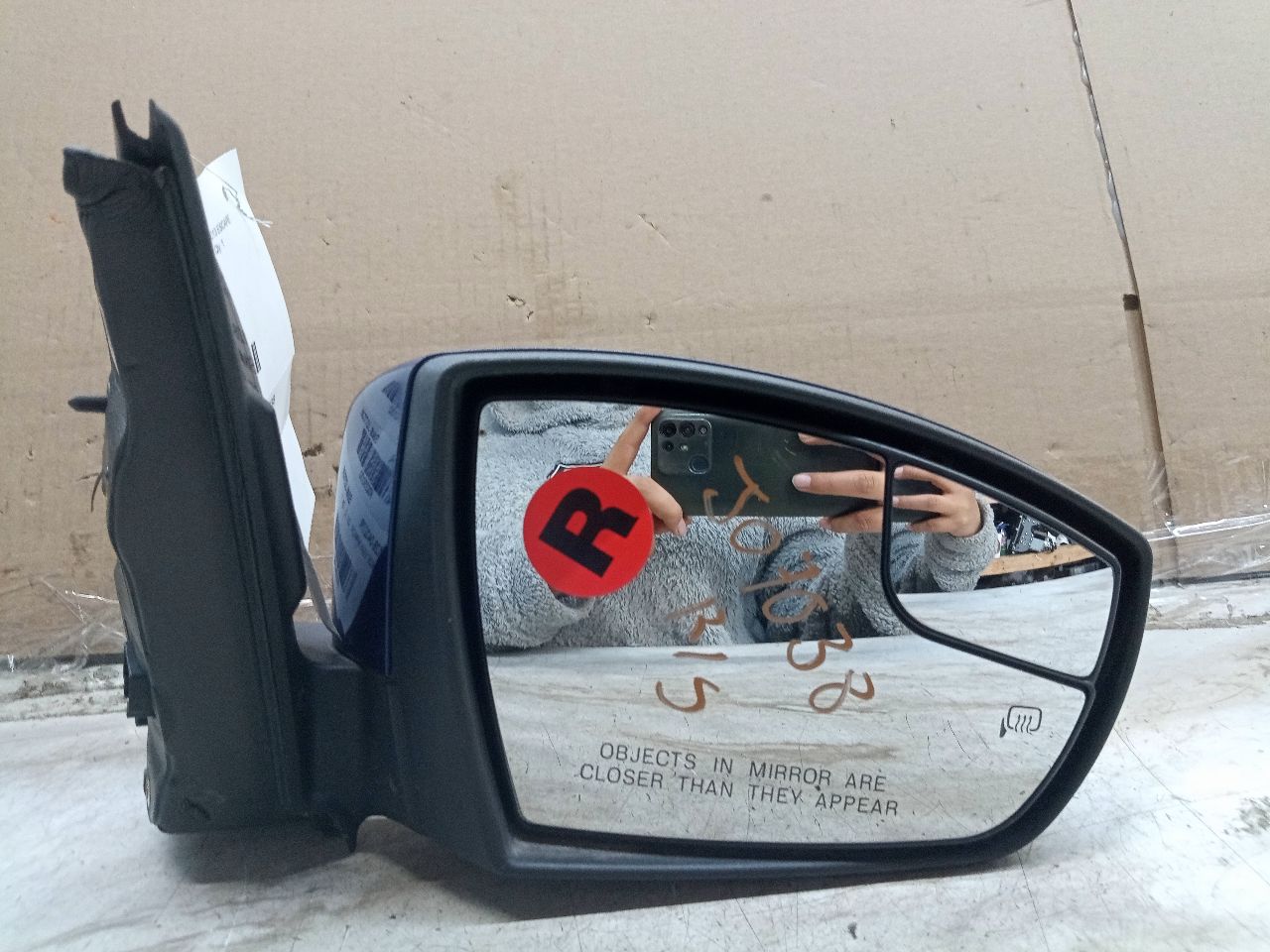 2013 FORD ESCAPE 4cyl 1.6 EcoBoost Right SIDE VIEW MIRROR - 250182 — photo 1