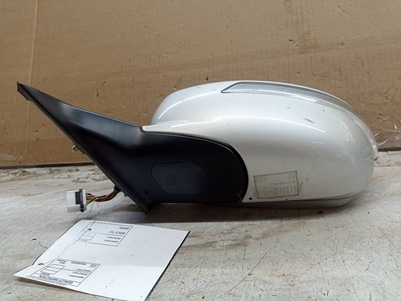 2009 HYUNDAI GENESIS Left SIDE VIEW MIRROR - 250185 — photo 4