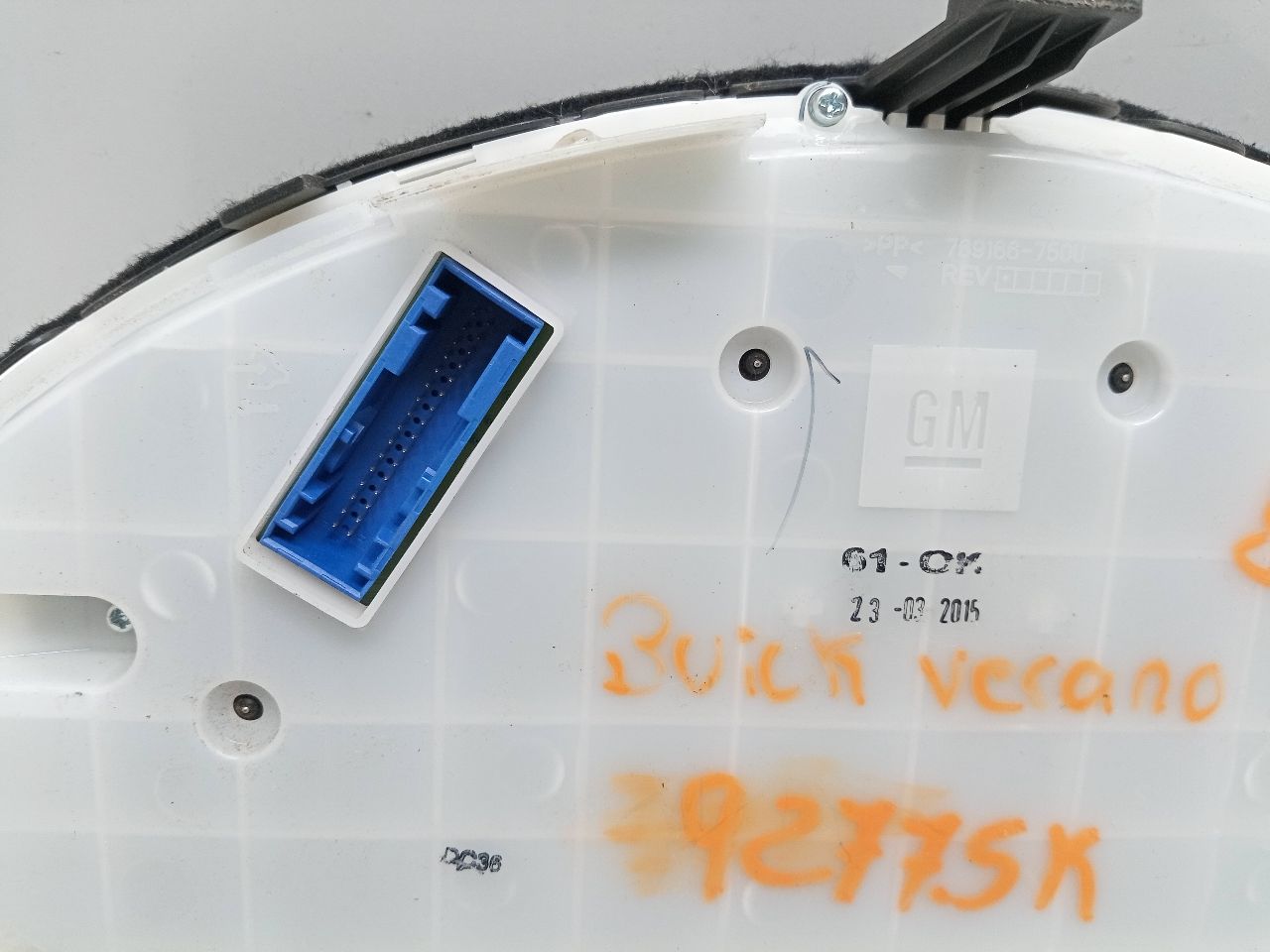 2015 BUICK VERANO Speedo Head/Cluster - 25027 — photo 5
