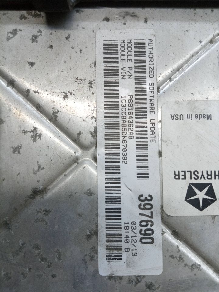 2013 CHRYSLER 200 Eng/Motor Cont Mod - 250528 — photo 4