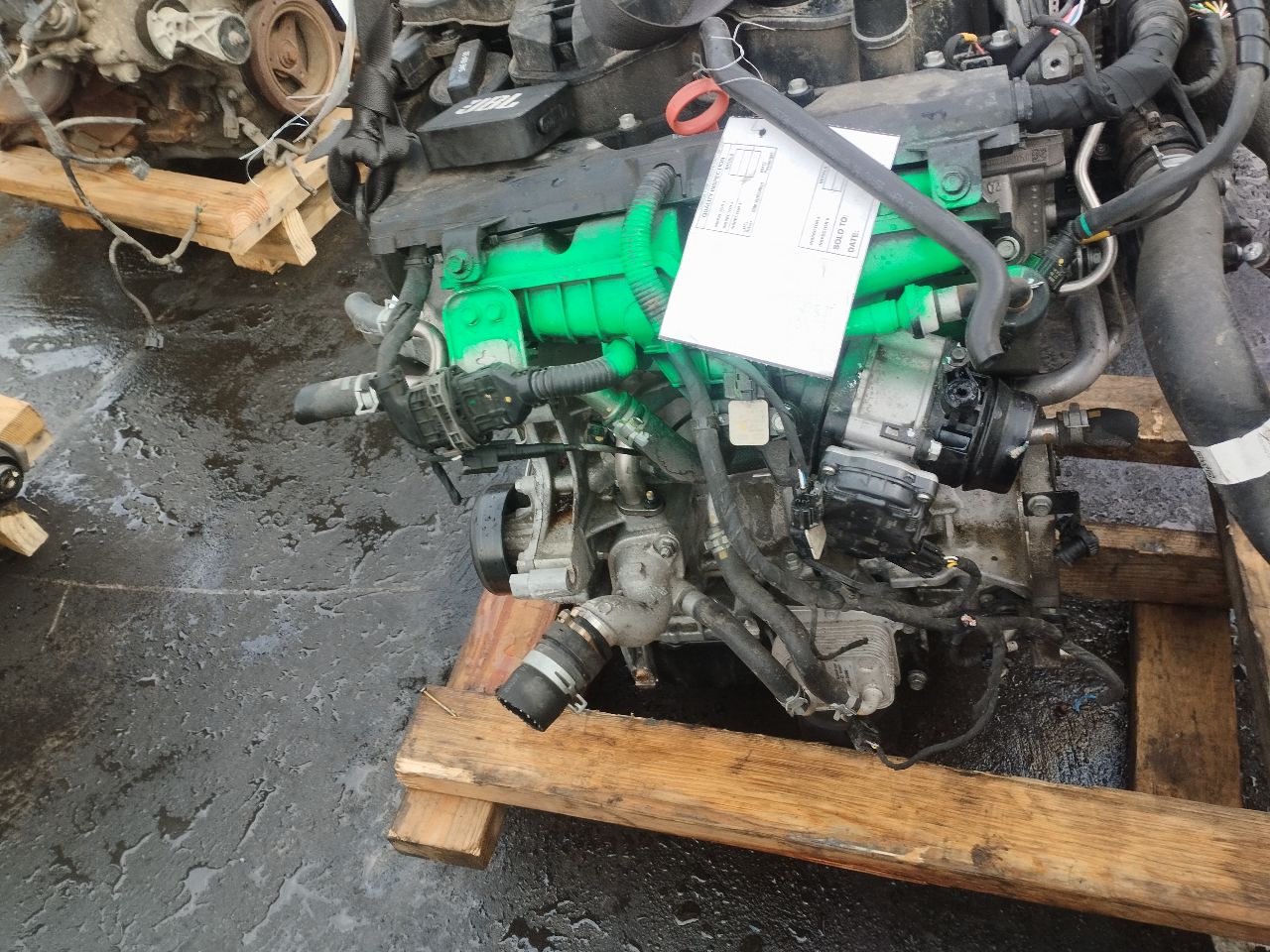 2021 KIA K5 1.6L 4cyl Turbo Gasoline ENGINE ASSEMBLY - 250743 — photo 6