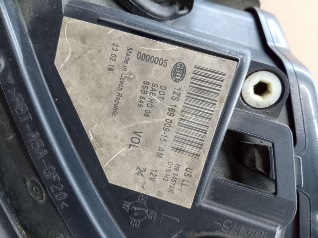 2008 BMW 535i 6cyl Gasoline Turbo 3.0 Left HEADLAMP ASSEMBLY - 251077 — photo 5