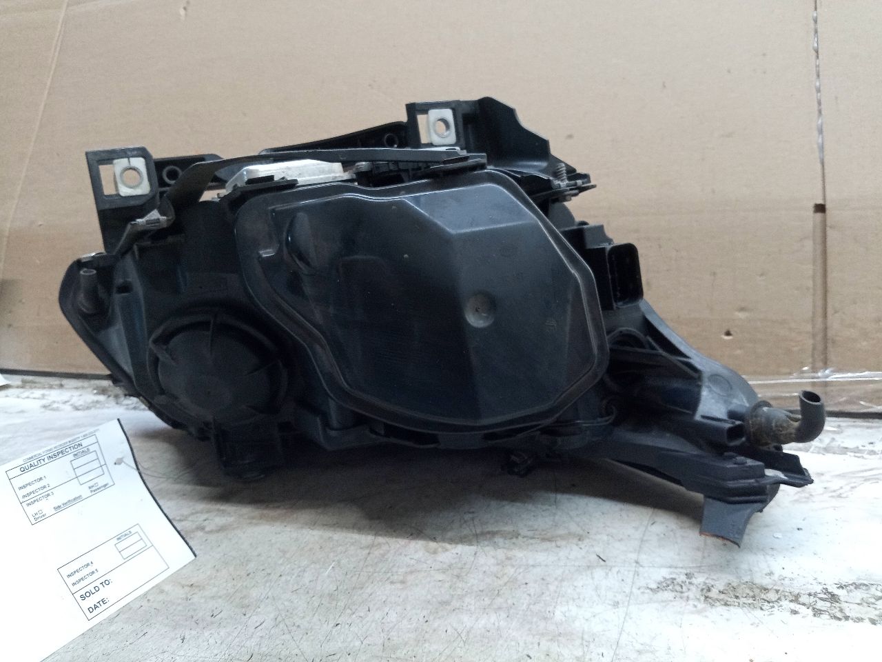 2008 BMW 535i 6cyl Gasoline Turbo 3.0 Left HEADLAMP ASSEMBLY - 251077 — photo 6