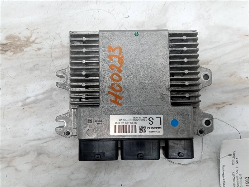 2020 SUBARU LEGACY 2.4L 4cyl Turbo Gasoline Eng/Motor Cont Mod - 25129 — photo 2