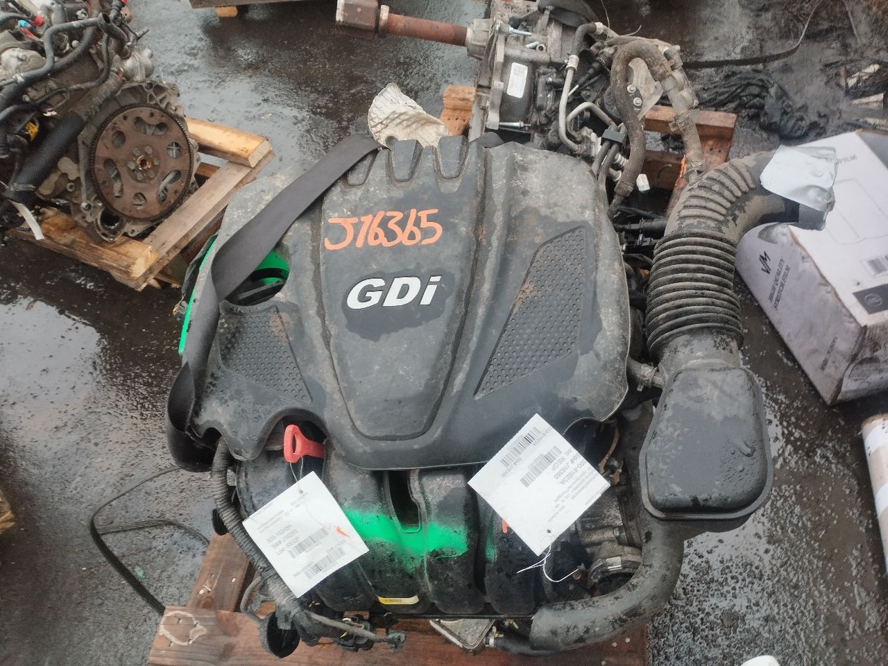 2011 HYUNDAI SONATA 4cyl Gasoline 2.4 ENGINE ASSEMBLY - 251672