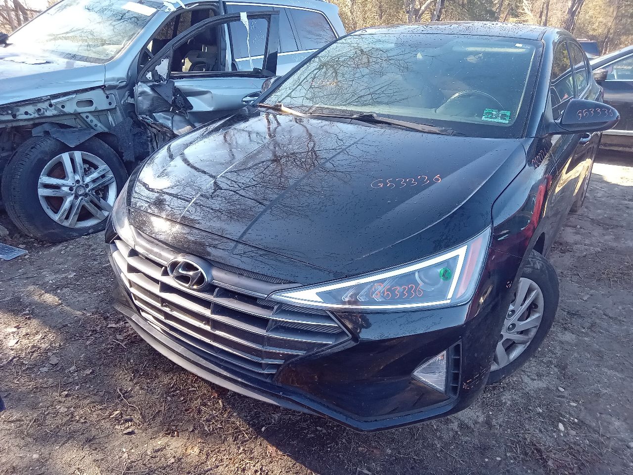 2019 HYUNDAI ELANTRA 2.0L 4cyl Gasoline VVT BUMPER ASSY, FRONT - 252174 — photo 2