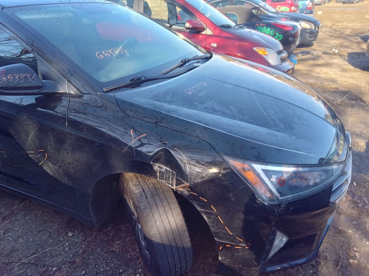 2019 HYUNDAI ELANTRA 2.0L 4cyl Gasoline VVT BUMPER ASSY, FRONT - 252174 — photo 4