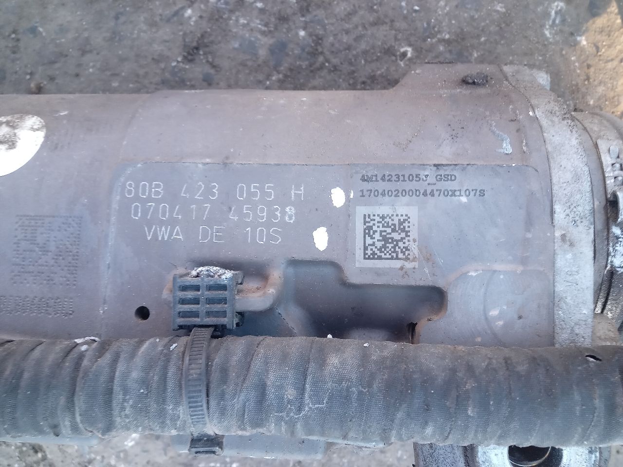 2018 AUDI Q5 2.0L 4cyl Turbo Gasoline STEERING GEAR RACK - 252261 — photo 4