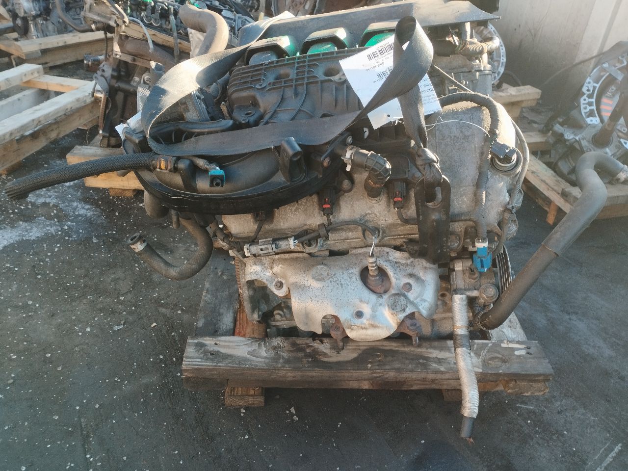 2008 MAZDA CX-9 6cyl Gasoline 3.7 ENGINE ASSEMBLY - 252367 — photo 4