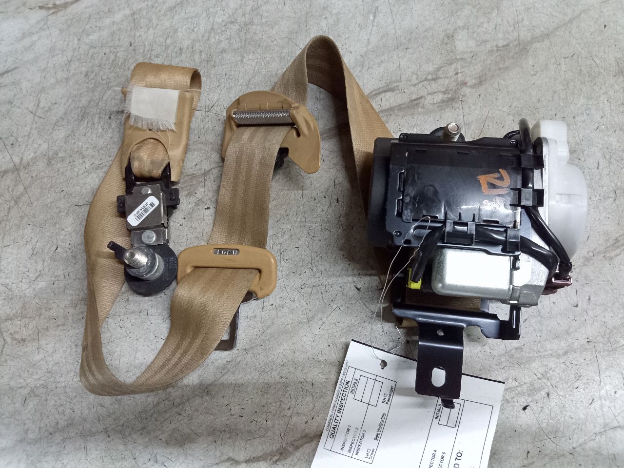 2008 ACURA TL Seat Belt, Front - 252871
