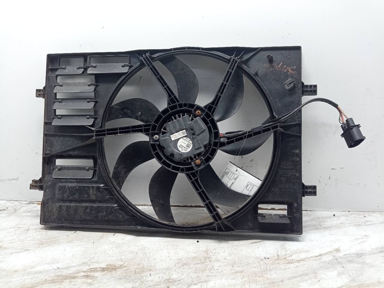 2015 AUDI A3 4cyl Gasoline Turbo 1.8 RAD COND FAN MOTOR - 252911