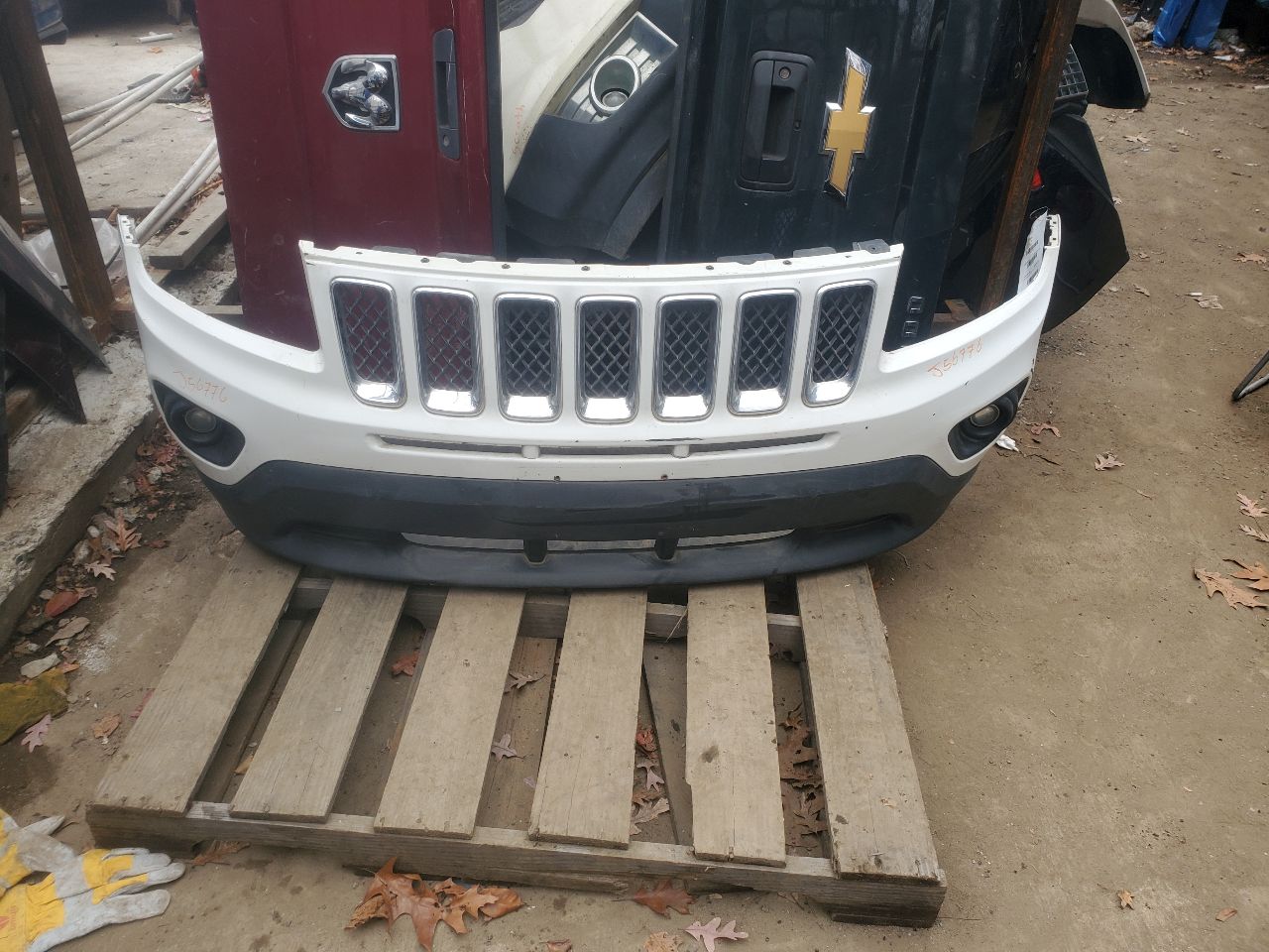 2014 JEEP COMPASS 4cyl Gasoline 2.4 BUMPER ASSY, FRONT - 252918