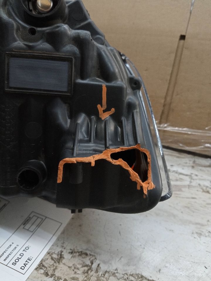 2019 FORD EDGE 2.0L 4cyl Turbo Gasoline Left HEADLAMP ASSEMBLY - 252941 — photo 5