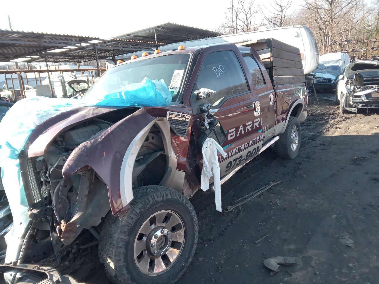 2009 FORD F250SD PICKUP 6.8L Triton V10 AXLE ASSEMBLY, RR - 253223