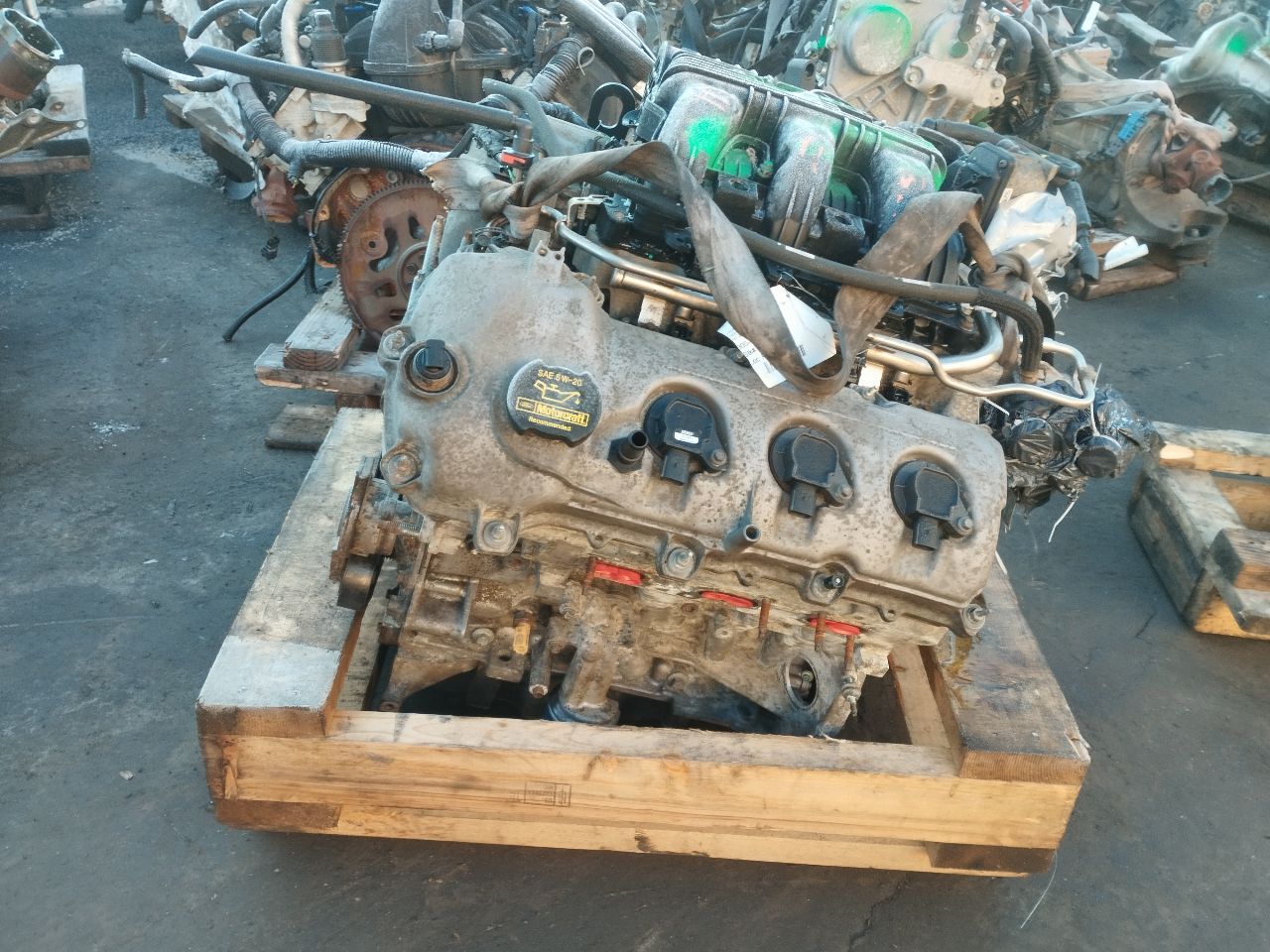 2009 FORD TAURUS 6cyl Gasoline 3.5 ENGINE ASSEMBLY - 253879 — photo 3