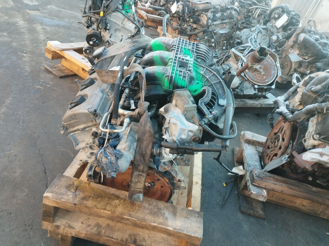 2009 FORD TAURUS 6cyl Gasoline 3.5 ENGINE ASSEMBLY - 253879 — photo 4