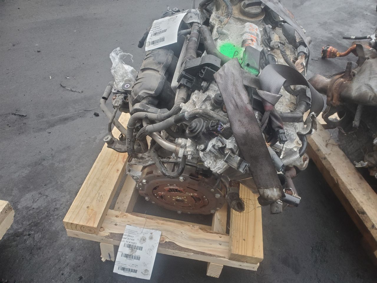 2012 TOYOTA PRIUS 4cyl Hybrid 1.8 ENGINE ASSEMBLY - 254217