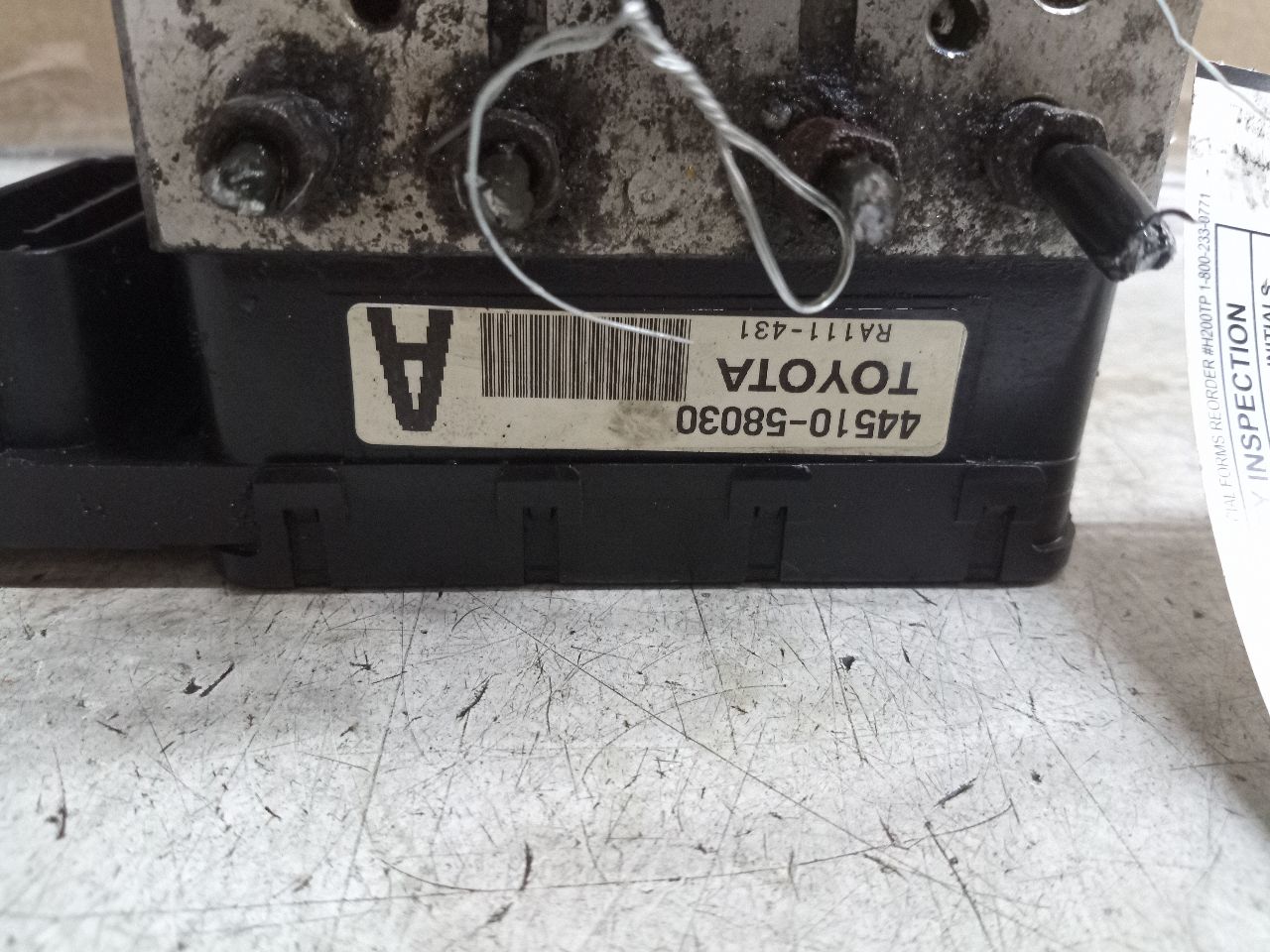 2008 TOYOTA CAMRY 4cyl Electric 2.5 Anti-lock Brake Pts - 254277 — photo 4