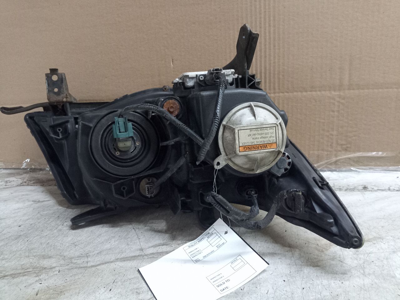 2011 ACURA MDX 3.7L 6cyl Gasoline VVT Left HEADLAMP ASSEMBLY - 255259 — photo 4
