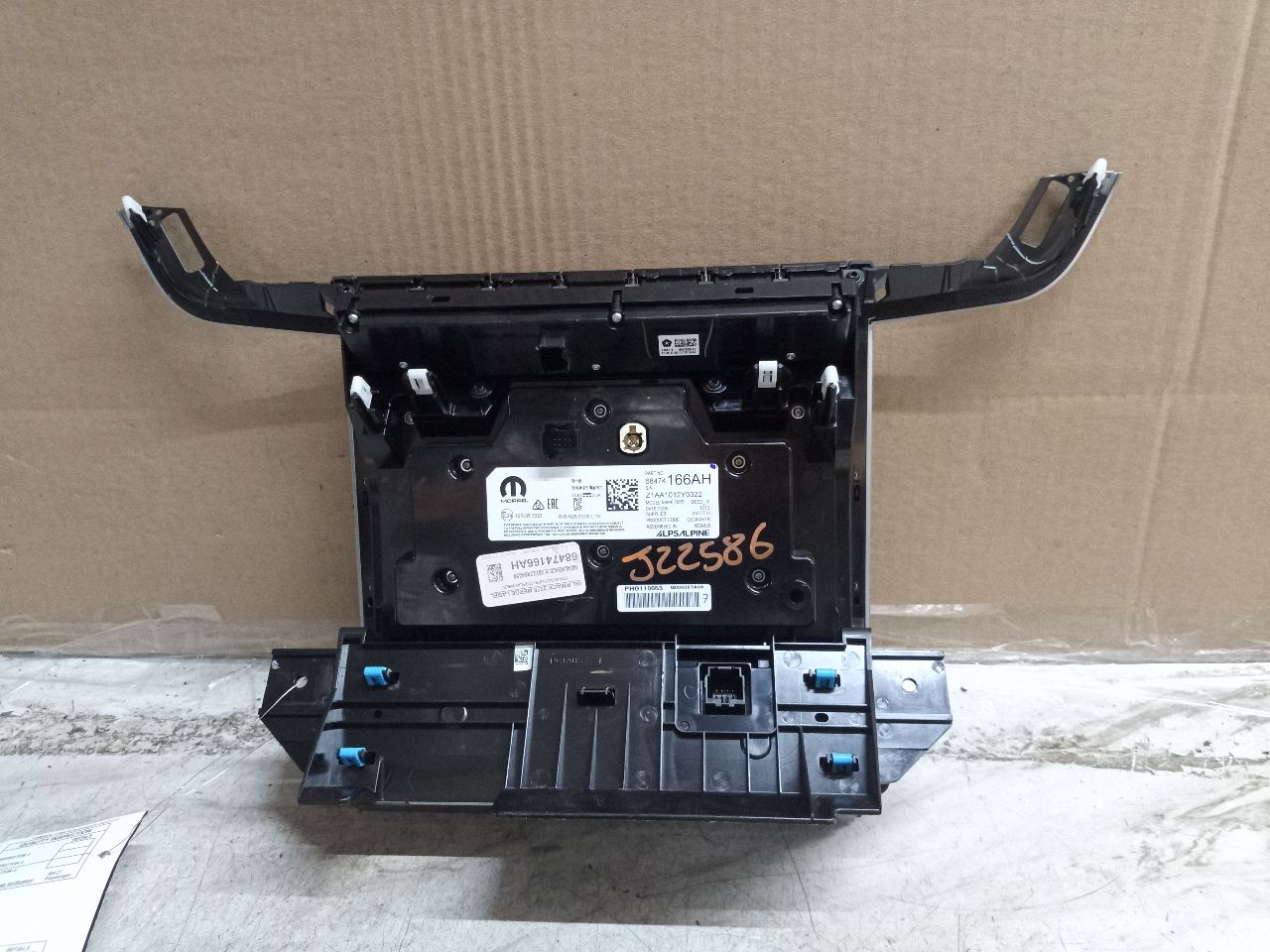 2022 JEEP GRAND CHEROKEE 3.6L 6cyl Gasoline VVT Radio Audio - 255315 — photo 1