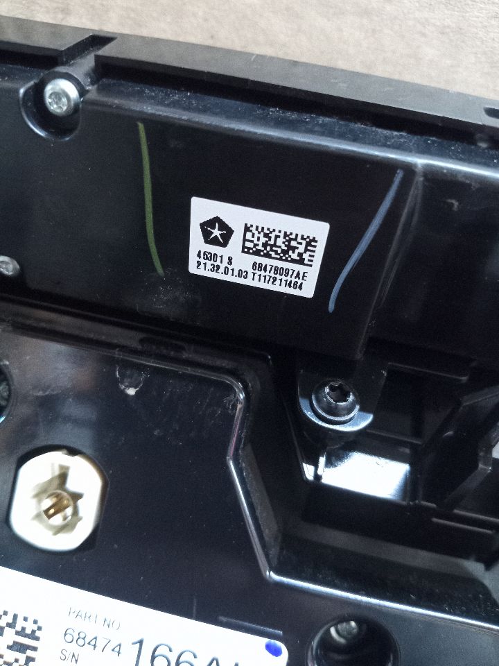 2022 JEEP GRAND CHEROKEE 3.6L 6cyl Gasoline VVT Radio Audio - 255315 — photo 2