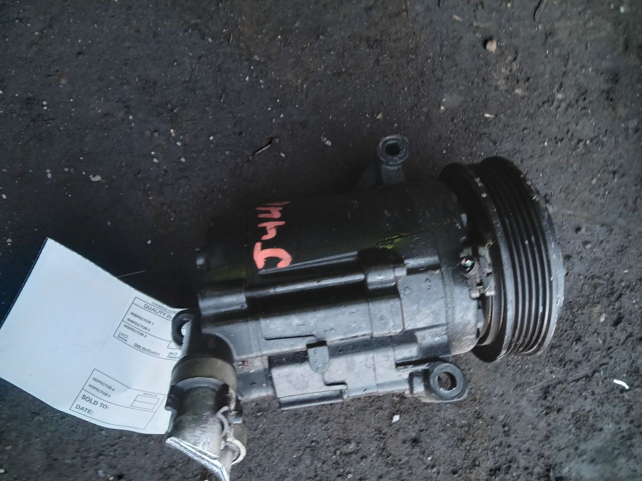2011 GMC TERRAIN 4cyl Gasoline 2.4 AC COMPRESSOR - 255514 — photo 1