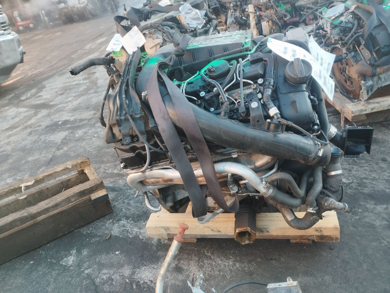 2015 BMW X3 6cyl Gasoline Turbo 3.0 ENGINE ASSEMBLY - 256193 — photo 4