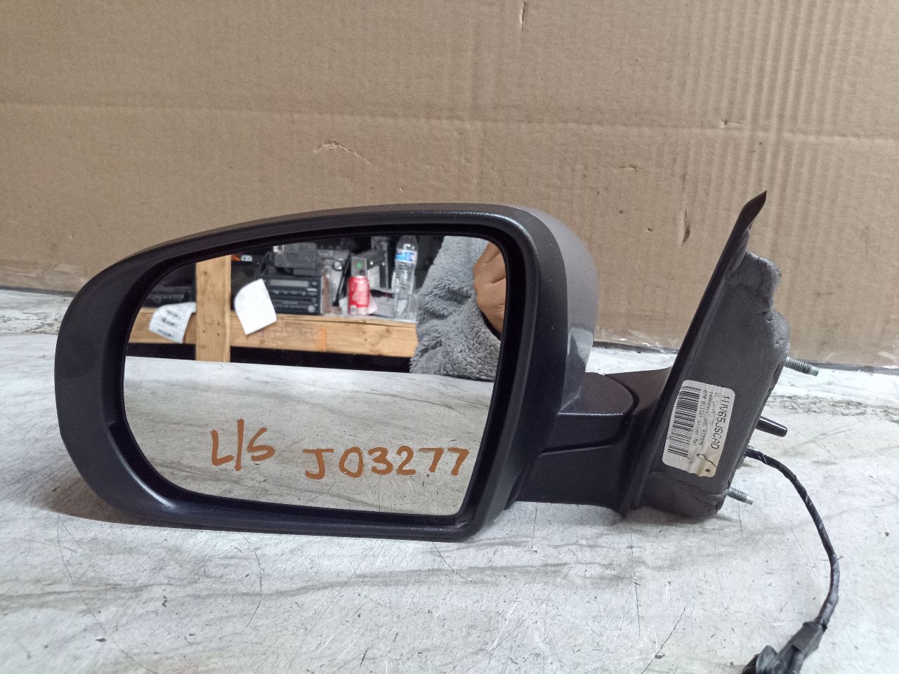 2014 JEEP CHEROKEE 4cyl Gasoline 2.4 Left SIDE VIEW MIRROR - 256416 — photo 1