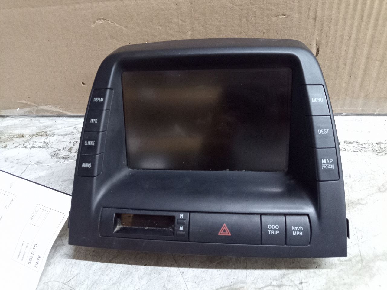 2007 TOYOTA PRIUS 4cyl Electric 1.5 Info-GPS-TV Screen - 256878