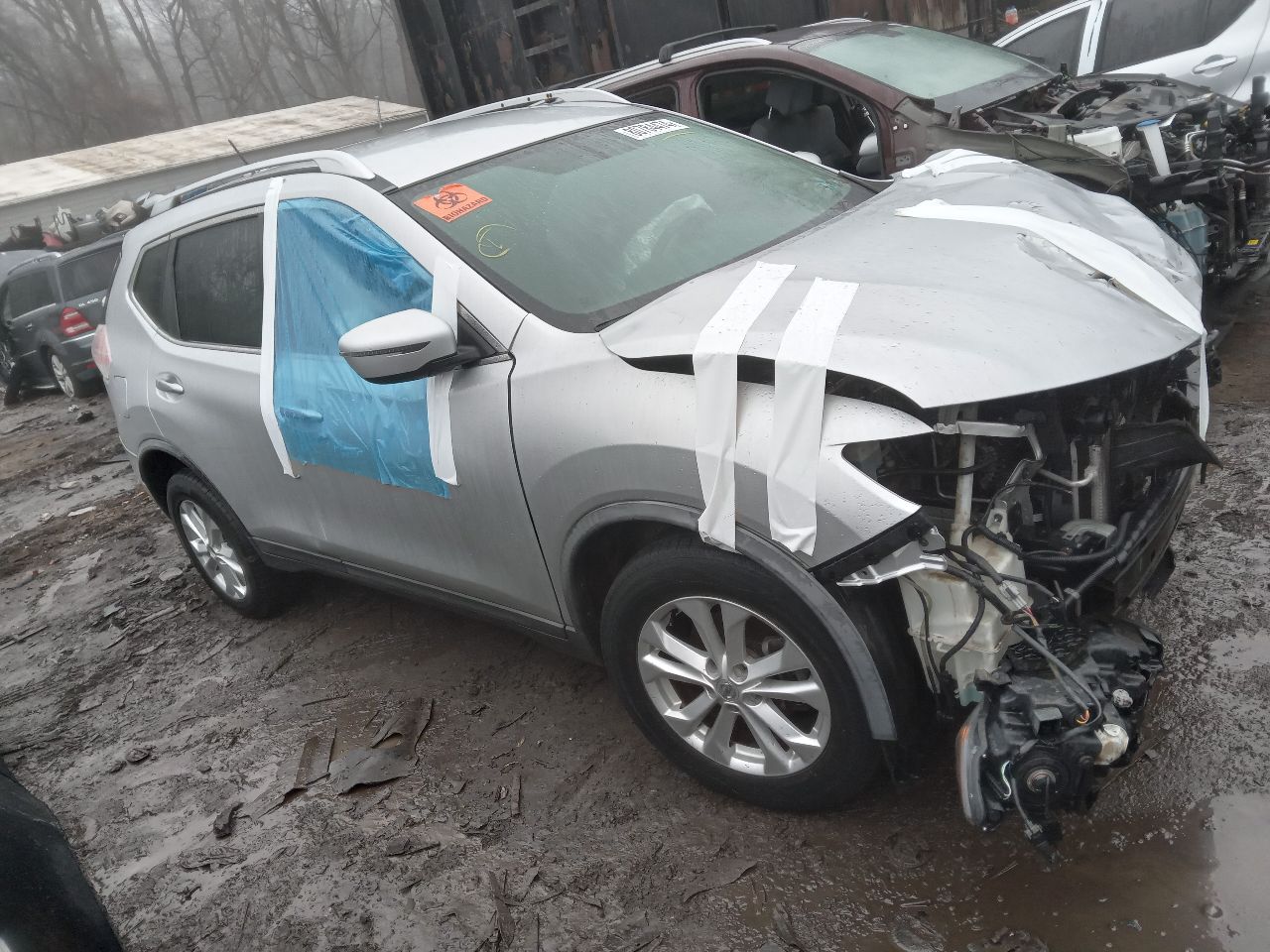 2016 NISSAN ROGUE 4cyl Gasoline 2.5 DOHC Chassis Cont Mod - 258011
