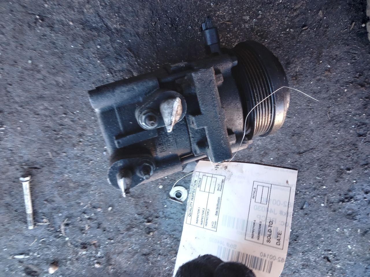 2006 FORD EXPLORER 6cyl Gasoline 4.0 AC COMPRESSOR - 258465 — photo 1