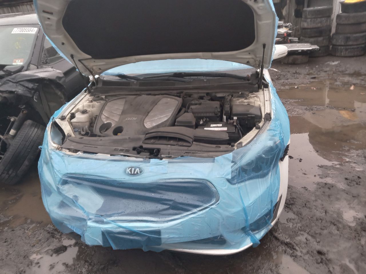 2014 KIA CADENZA 6cyl Gasoline 3.3 AC COMPRESSOR - 258483 — photo 2