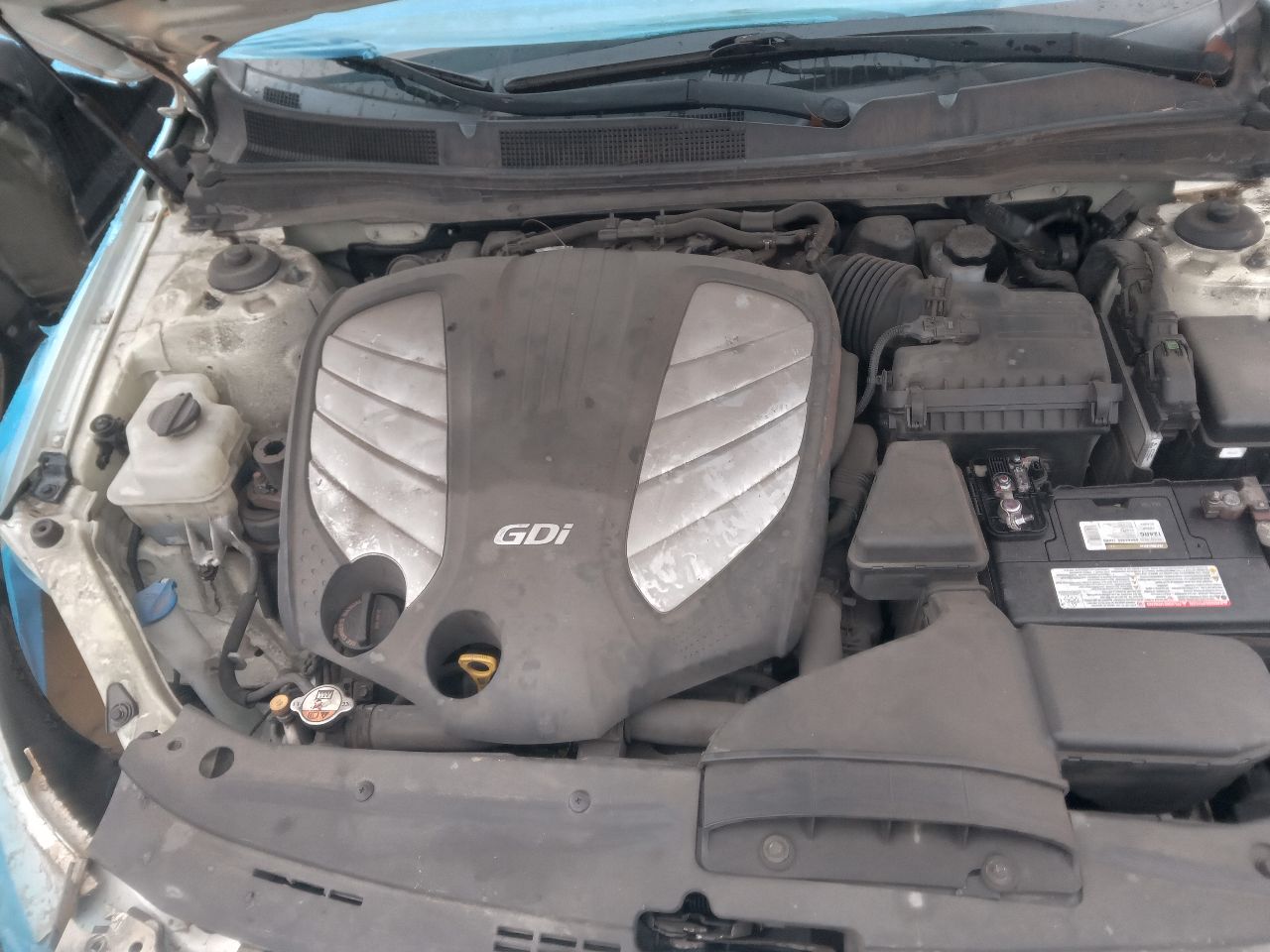 2014 KIA CADENZA 6cyl Gasoline 3.3 AC COMPRESSOR - 258483 — photo 4