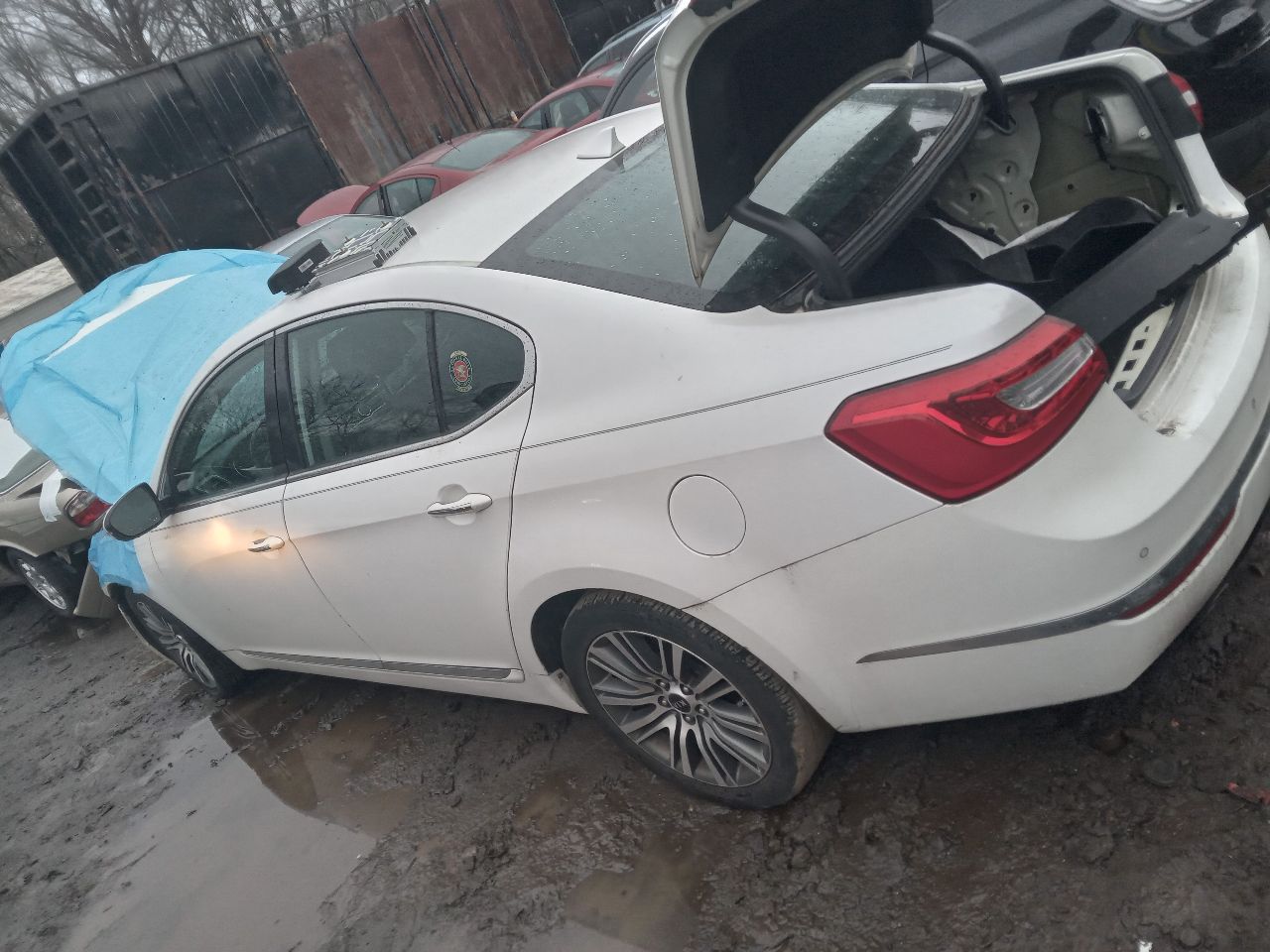 2014 KIA CADENZA 6cyl Gasoline 3.3 AC COMPRESSOR - 258483 — photo 6