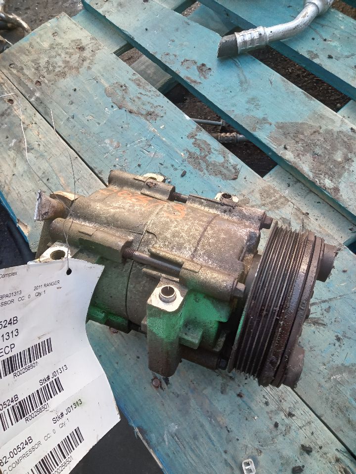 2011 FORD RANGER 4cyl Gasoline 2.3 AC COMPRESSOR - 258501