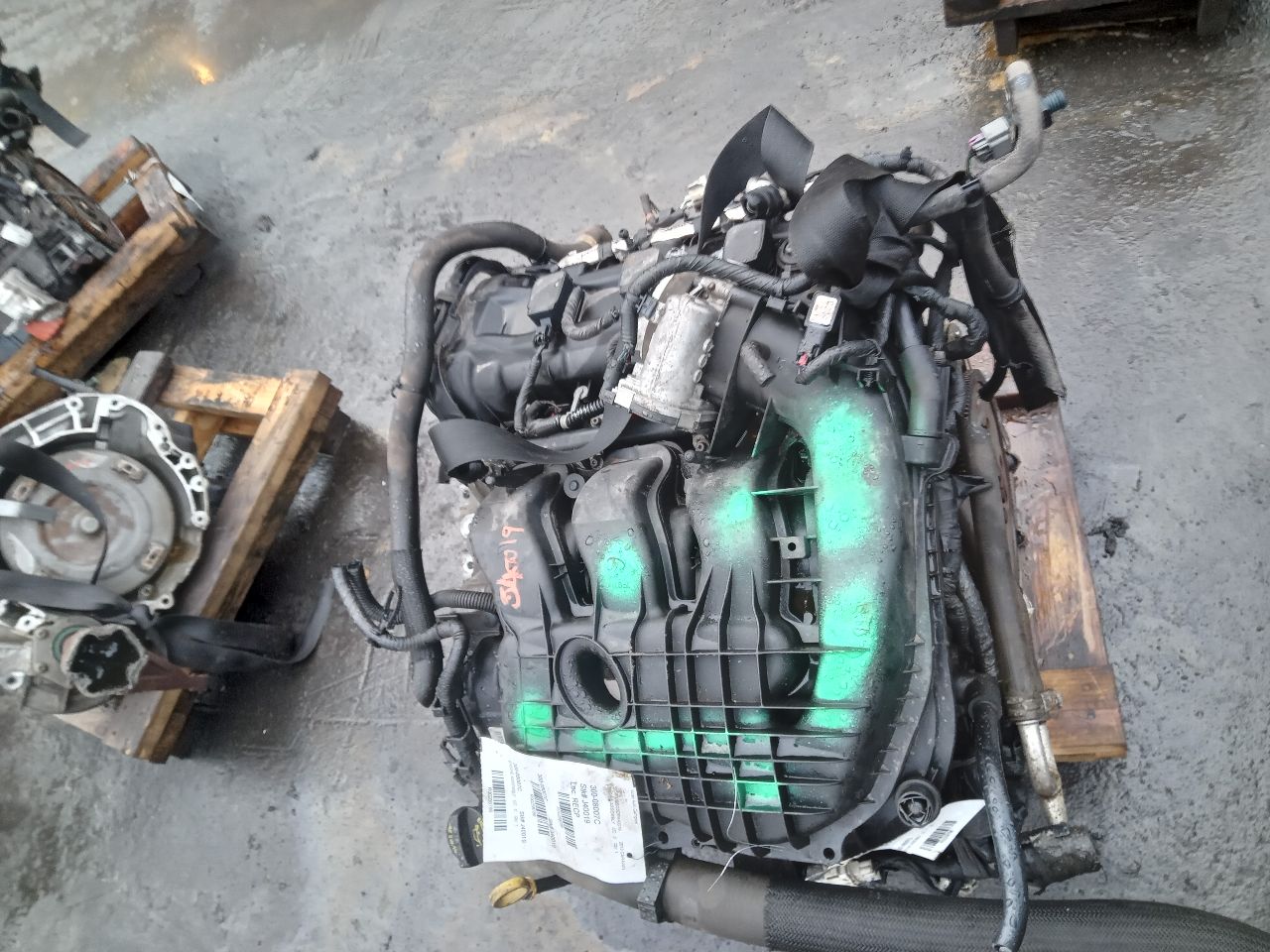 2013 DODGE CARAVAN ENGINE ASSEMBLY - 258786