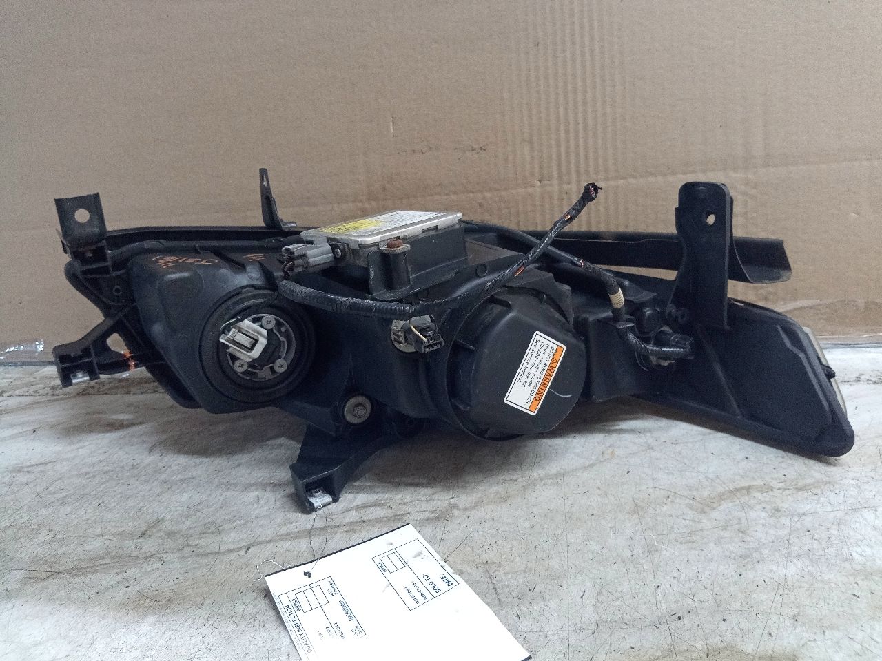 2006 ACURA TL 3.2L 6cyl Gasoline Left HEADLAMP ASSEMBLY - 259775 — photo 4
