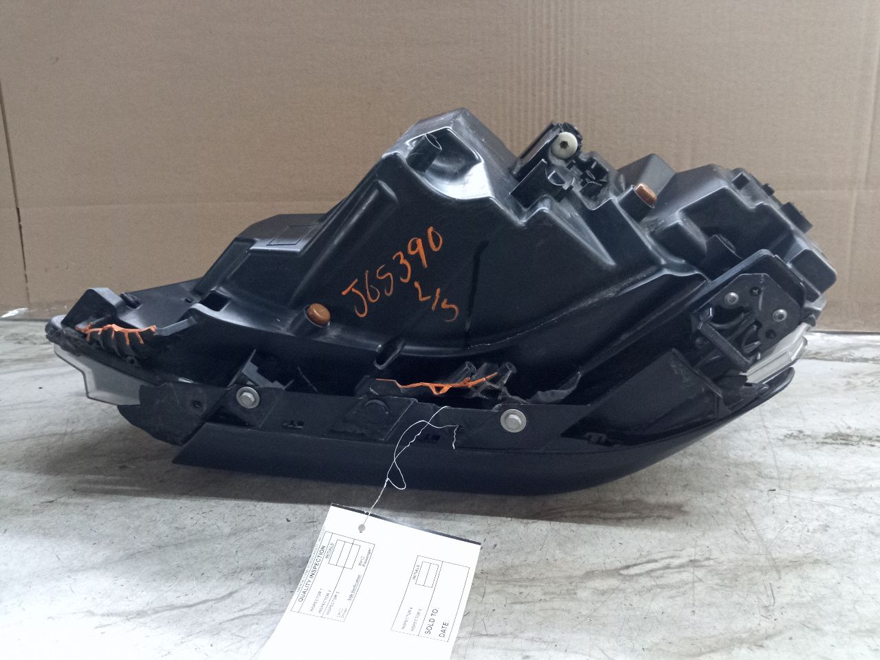 2019 DODGE 1500 PICKUP 5.7L 8cyl Gasoline VVT Left HEADLAMP ASSEMBLY - 259889 — photo 3