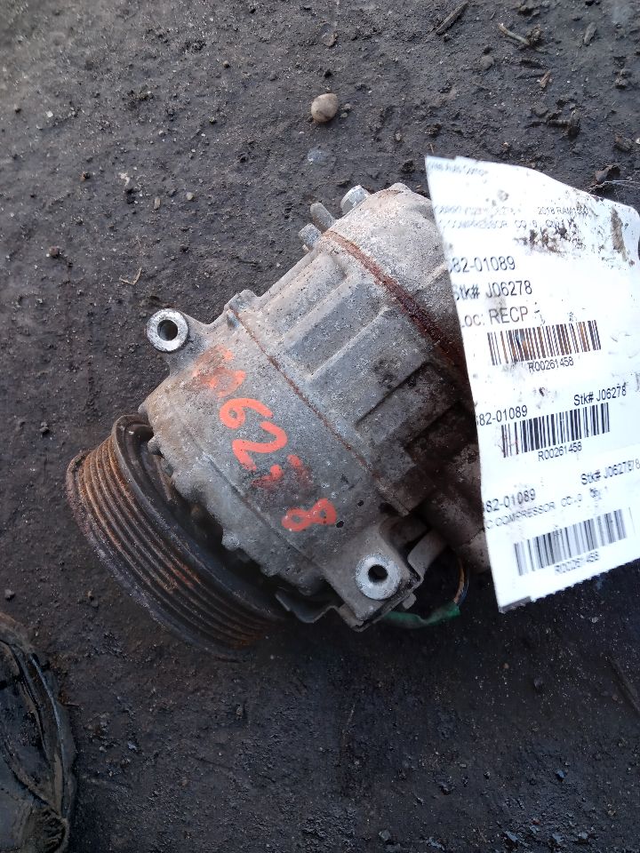 2018 DODGE 1500 PICKUP 5.7L 8cyl Gasoline VVT AC COMPRESSOR - 261458 — photo 1