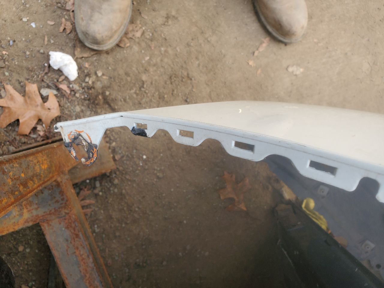2014 NISSAN PATHFINDER 6cyl Gasoline 3.5 BUMPER ASSY, FRONT - 261708 — photo 3