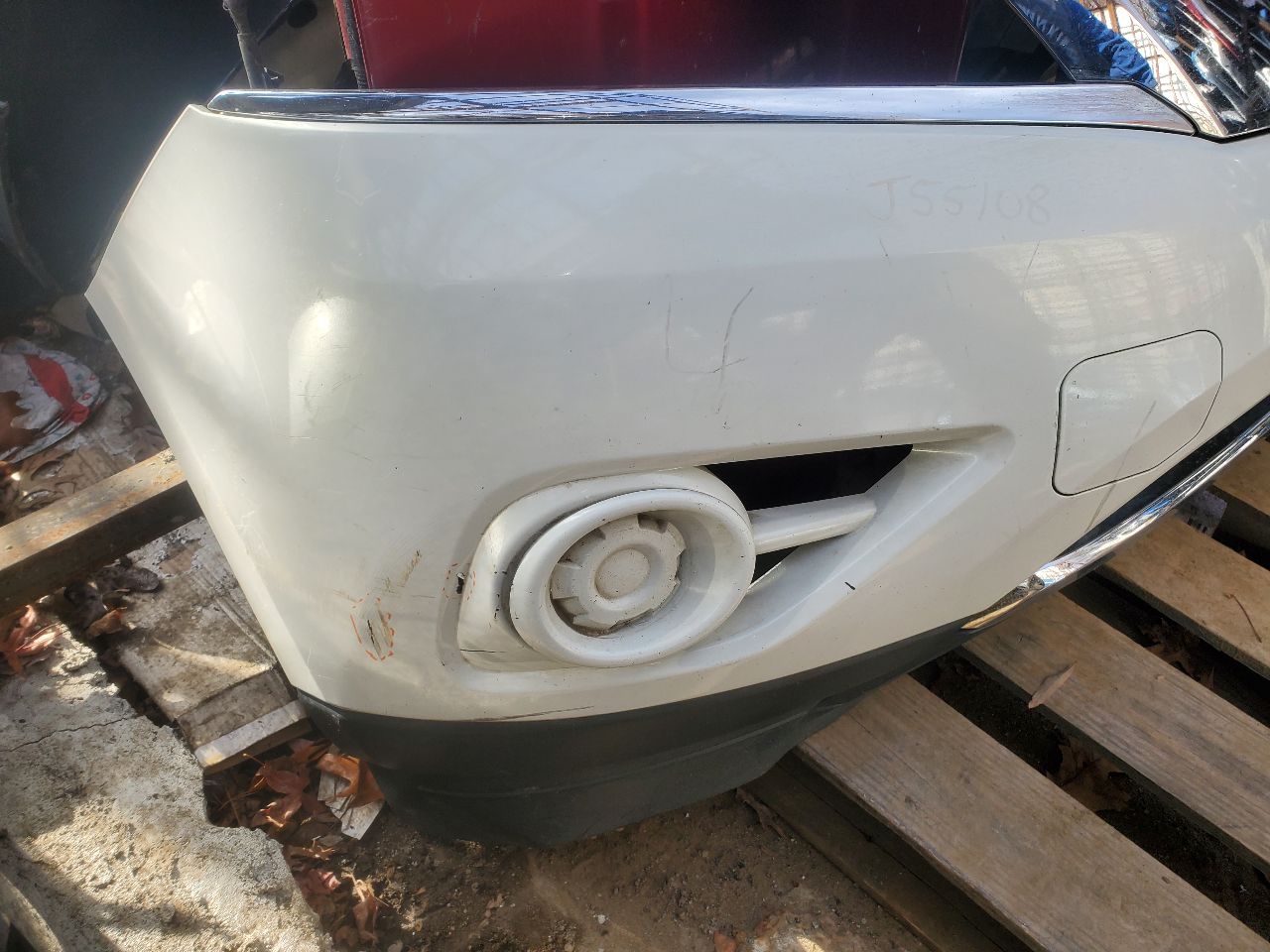 2014 NISSAN PATHFINDER 6cyl Gasoline 3.5 BUMPER ASSY, FRONT - 261708 — photo 4
