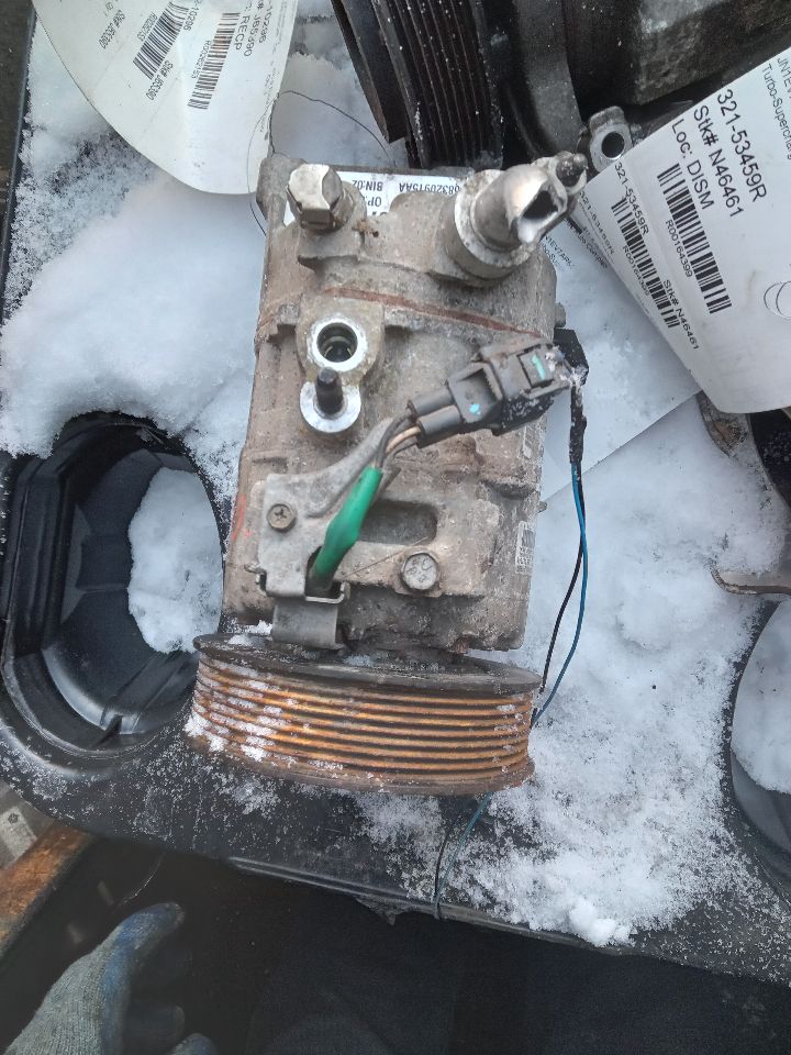 2019 DODGE 1500 PICKUP 5.7L 8cyl Gasoline VVT AC COMPRESSOR - 262153 — photo 2