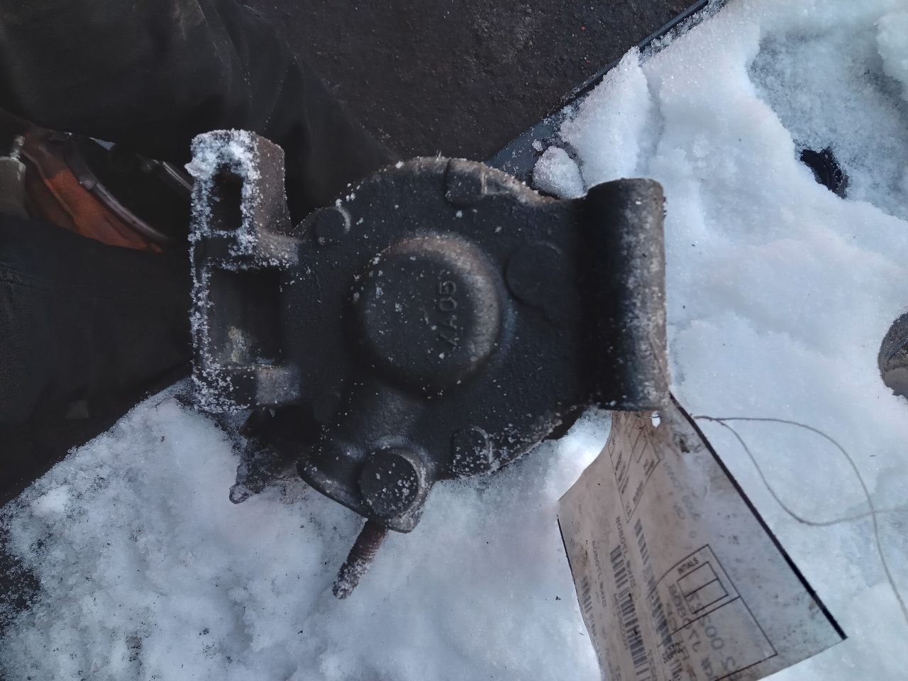2009 CHRYSLER TOWN & COUNTRY 6cyl Gasoline 3.8 AC COMPRESSOR - 262164 — photo 6