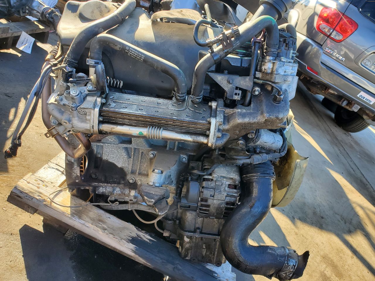 2014 MERCEDES-BENZ SPRINTER 2500 3.0L 6cyl Turbo Diesel ENGINE ASSEMBLY - 262324