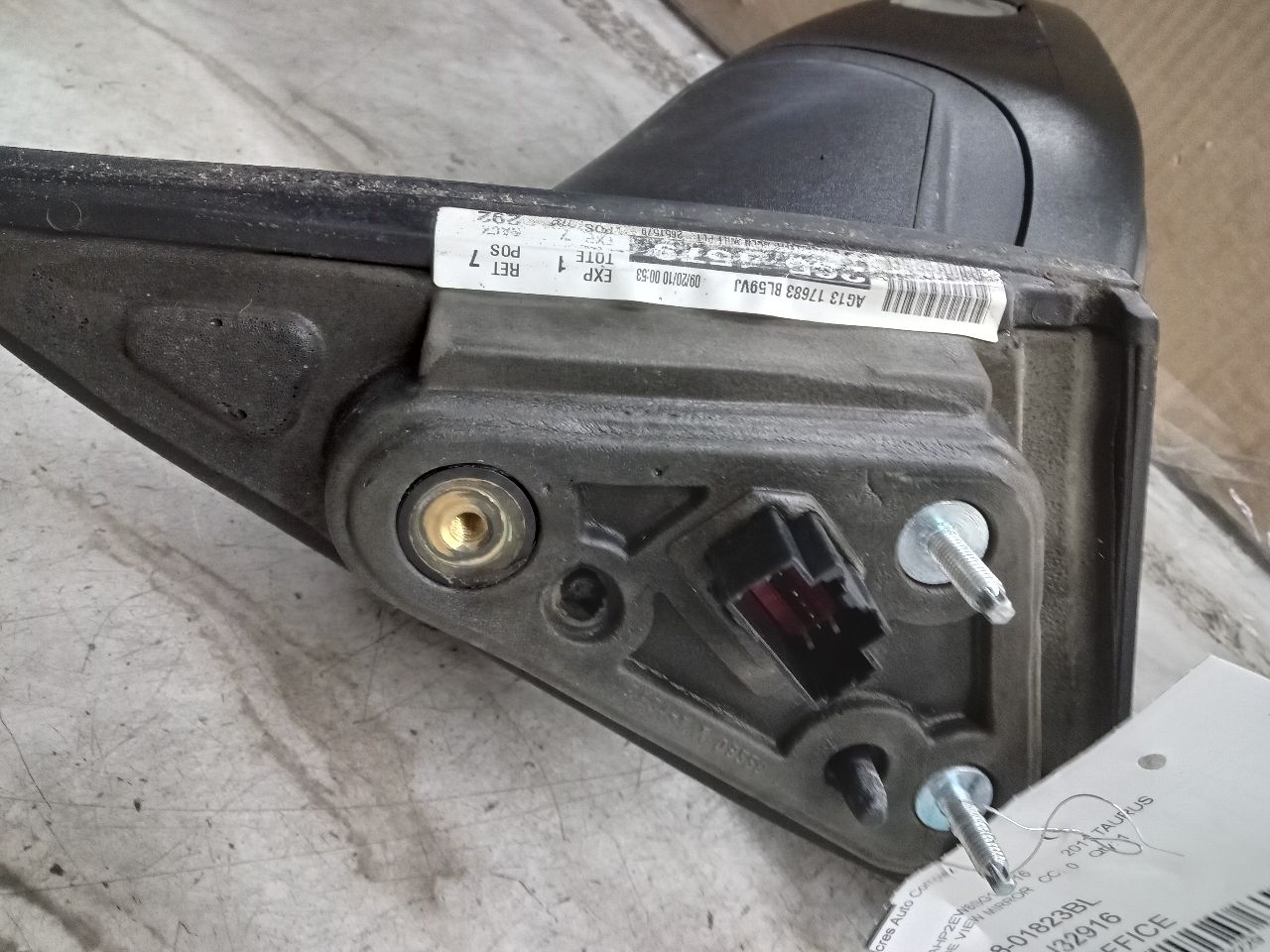 2011 FORD TAURUS 6cyl Gasoline 3.5 Left SIDE VIEW MIRROR - 263229 — photo 7