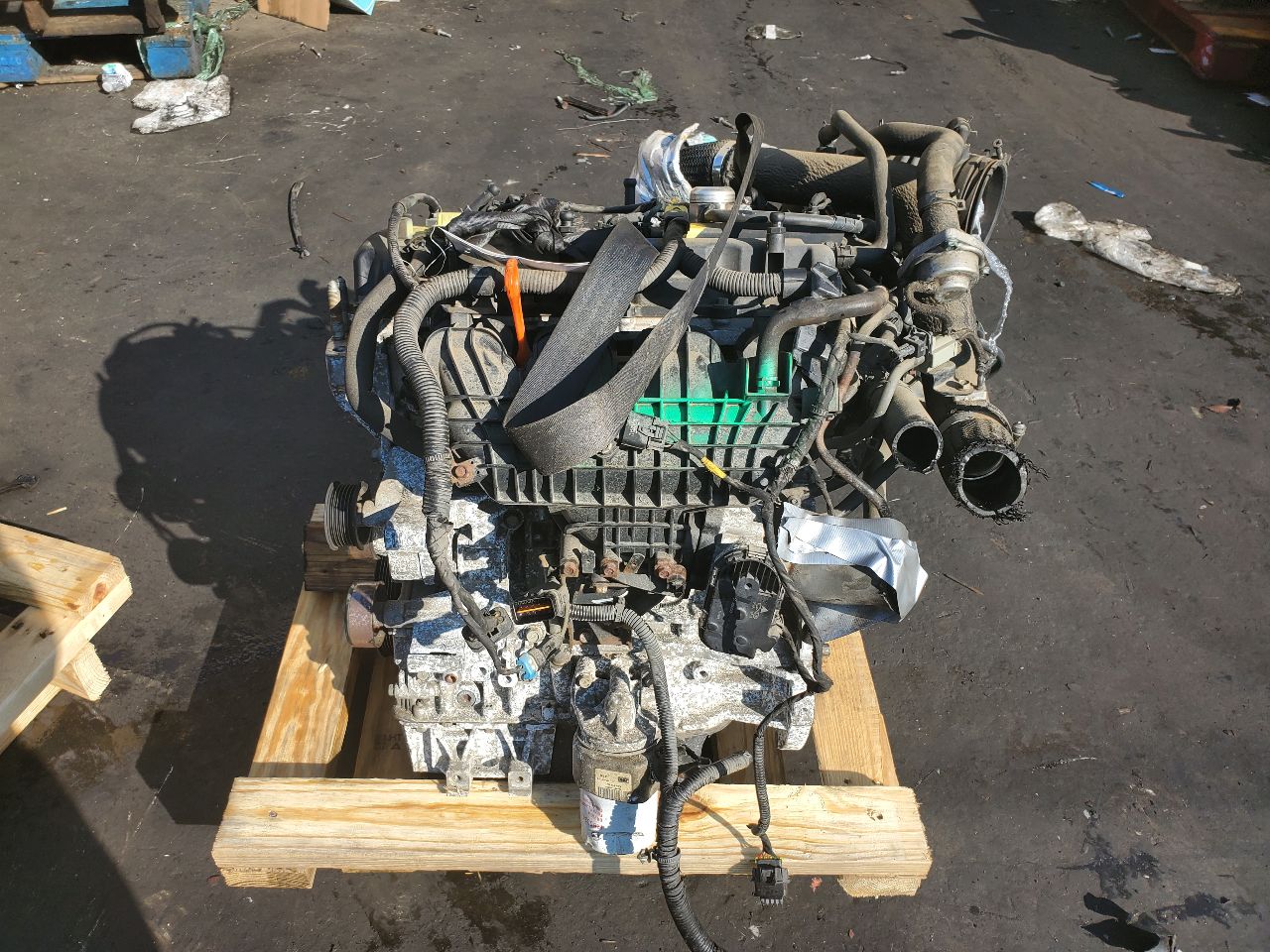 2014 HYUNDAI SANTA FE 4cyl Gasoline Turbo 2.0 ENGINE ASSEMBLY - 263320