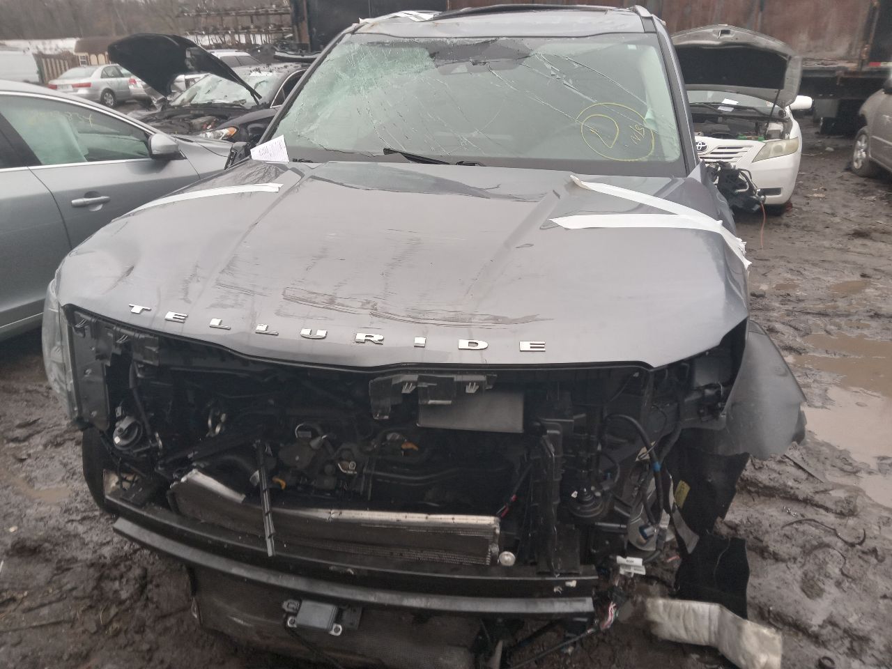 2020 KIA TELLURIDE 3.8L 6cyl Gasoline VVT Right SPINDLE KNUCKLE, FR - 264258