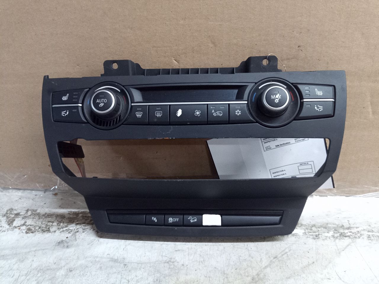 2012 BMW X5 8cyl Gasoline Turbo 4.4 TEMP CONTROL - 264366 — photo 1