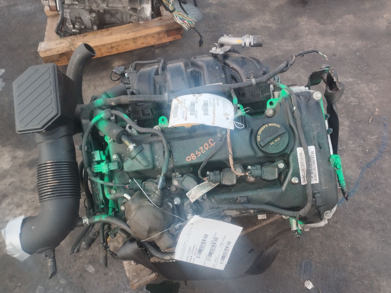 2021 HYUNDAI TUCSON 2.0L 4cyl Gasoline VVT ENGINE ASSEMBLY - 264482
